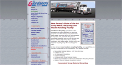 Desktop Screenshot of giordanosrecycling.com